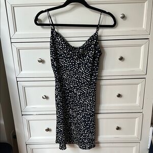 Isalis Polka Dot Spaghetti Strap Dress
